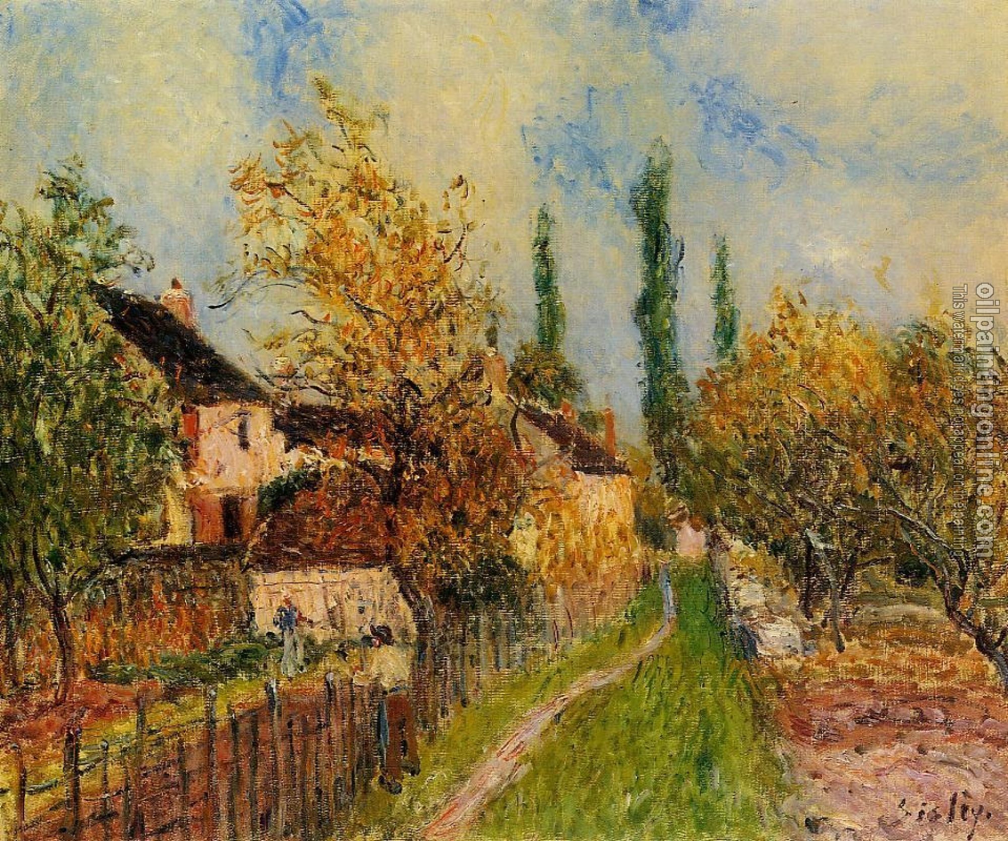 Sisley, Alfred - Path at Sablons